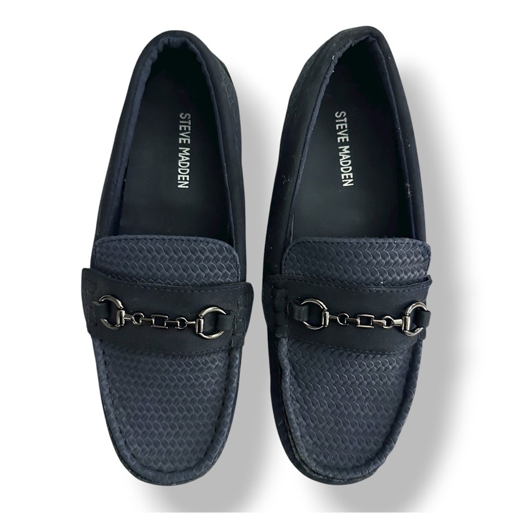 Steve Madden | Boys’ Navy Justinn Loafers (4)